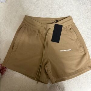 Alphalete Women's Tan Shorts